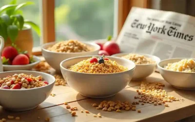 Ancient Grain in a Healthy Cereal NYT